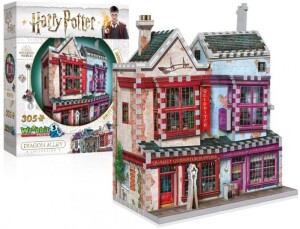 Product detail of Puzzle 3D Harry Potter: Prvotřídní potřeby pro famfrpál a Slug &amp; Jiggers Apothecary 305 dílků