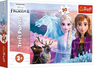 Product detail of Trefl Puzzle Frozen 2 - Odvážné sestry / 30 dílků