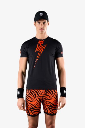 Product detail of Pánské tričko Hydrogen  Tiger Tech Tee Black/Orange Tiger L