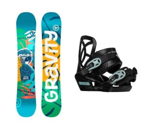 Product detail of Gravity Ace dětský snowboard + Gravity Cosmo snb vázání
