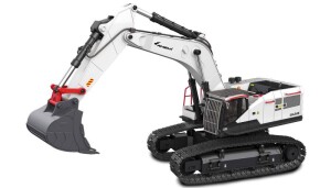 Product detail of Amewi RC pásový polokovový bagr G451E 1:14 bílý 2x drapák, kladivo