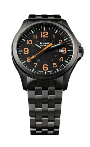 Product detail of Traser P67 Officer Pro GunMetal Black/Orange Ocel