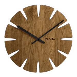 Product detail of Vlaha VCT1015 Dubové hodiny pr. 32,5 cm, černá