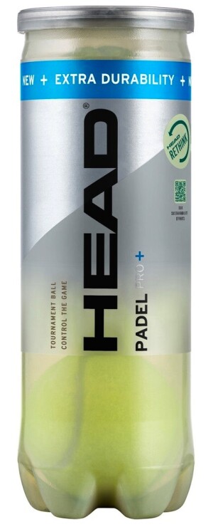 Product detail of Padelové míče Head  Padel Pro+ (3 Pack)