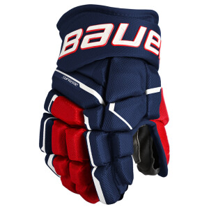 Product detail of Hokejové rukavice Bauer Supreme MACH Navy/Red/White Junior 11 palců