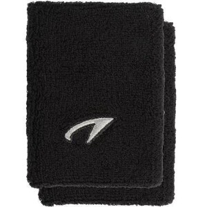 Product detail of Avento Sporty Logo potítko černá POUZE 1 pár (VÝPRODEJ)
