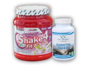 Product detail of FitSport Nutrition Karnitin Taurin 120cp + Shake4 500g