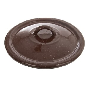 Product detail of Orion Smaltovaná poklice Brown, 16 cm, pr. 16 cm