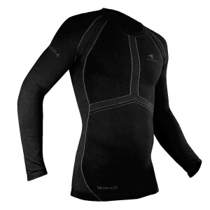 Product detail of Pánské tričko Raidlight  Seamless LS S/M, černo-šedá