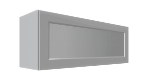 Product detail of ArtExt Vrchní kuchyňská skříňka Napoli W4BS / 90 WKF POVRCHOVÁ ÚPRAVA DVÍŘEK: LESK, BAREVNÉ PROVEDENÍ KORPUSU: GREY