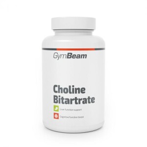 Product detail of GymBeam Cholin Bitartrát 120 kaps.