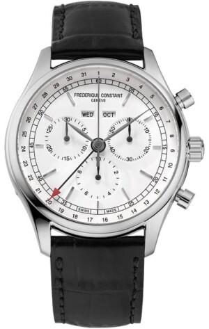 Product detail of Frederique Constant Classics Gents Chronograph Triple Calendar Quartz FC-296SW5B6