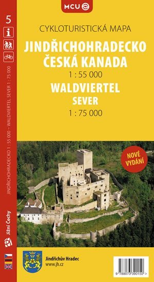 Product detail of Jindřichohradecko - cykloturistická mapa č.5/1:55 000