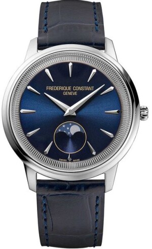 Product detail of Frederique Constant Classics Moneta Moonphase Quartz FC-206N3S6