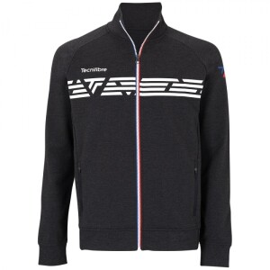 Product detail of Pánská mikina Tecnifibre  Knit Jacket Heather Black L