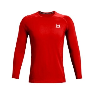 Product detail of Pánské tričko Under Armour HeatGear HeatGear Armour Fitted LS Radiant Red M