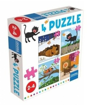 Product detail of 4 puzzle Kočka