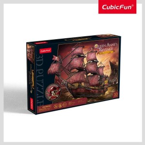 Product detail of Puzzle 3D LED - Queen Anne´s Revenge 293 dílků - Gelli