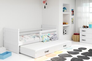 Product detail of BMS Dětská postel s přistýlkou ​​RICO 2 | bílá 80 x 190 cm Barva: Bílá