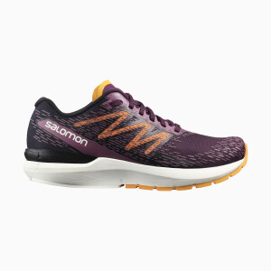Product detail of Salomon Sonic 5 Balance W L41710400 grape wine/black/blazing orange