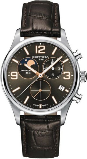 Product detail of Certina DS-8 Chronograph Moon Phase C033.460.16.087.00