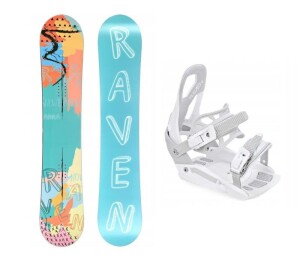 Product detail of Raven Anna snowboard + Raven S230 White vázání