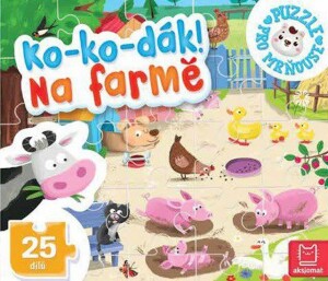 Product detail of Ko-ko-dák! Na farmě - Puzzle