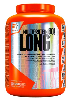 Product detail of Extrifit Long 80 Multiprotein 2270 g cookies & cream