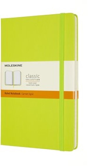 Product detail of Moleskine Zápisník tvrdé desky A5 linkovaný limetka