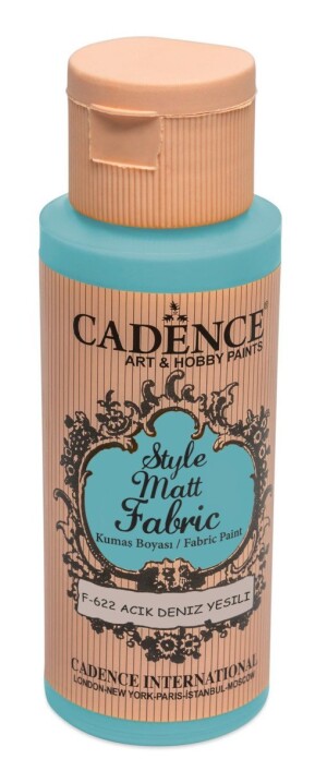 Product detail of Textilní barva Cadence Style Matt Fabric - světle tyrkysová / 50 ml