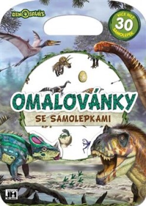 Product detail of Omalovánky se samolepkami - Dinosauři