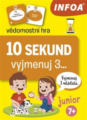 Product detail of 10 sekund, vyjmenuj 3... Junior vědomostní hra