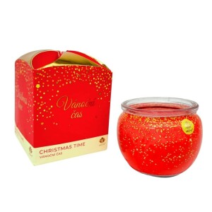 Product detail of Arome Svíčka ve skle a flower boxu, Christmas time,  90 g
