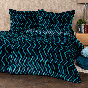 Product detail of 4Home Povlečení Wave mikroflanel, 140 x 220 cm, 70 x 90 cm