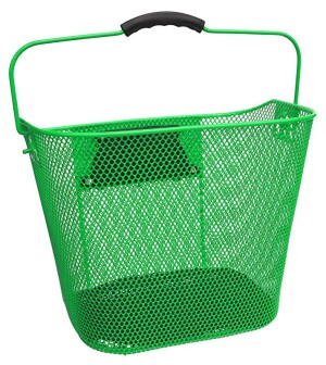 Product detail of Max1 Koš přední oválný s klipem a držadlem zelený