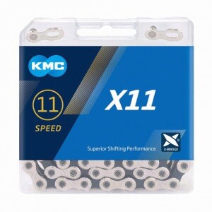 Product detail of Kmc X11 Stříbrno/černý BOX řetěz