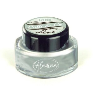 Product detail of Kaligrafický inkoust Aladine IZINK CALLI &amp; CO - metalický platinový, 15 ml