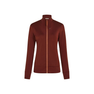 Product detail of Dámská mikina Icebreaker Merino 260 Quantum IV LS Zip Port/Cedar Wood S