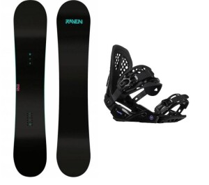 Product detail of Raven Pure mint dámský snowboard + Gravity G2 Lady black vázání