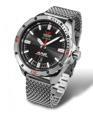 Product detail of Vostok Europe Almaz Automatic Line NH35A/320A258 - Ocelový řemínek