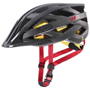 Product detail of UVEX I-VO CC MIPS TITAN - RED matt 2021