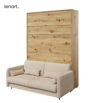 Product detail of Dig-net nábytek Postel Lenart BED CONCEPT s pohovkou | dub artisan 160 x 200 cm