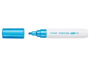 Product detail of PILOT Pintor Medium akrylový popisovač 1,5-2,2mm - metalický modrý