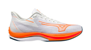 Product detail of Pánská běžecká obuv Mizuno Wave Rebellion Sonic White/Light Orange/Blue Ashes  UK 6