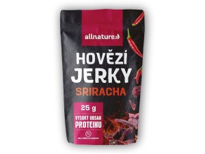 Product detail of Allnature BEEF Sriracha Jerky 25g