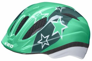 Product detail of Ked Meggy II Trend green stars cyklistická přilba