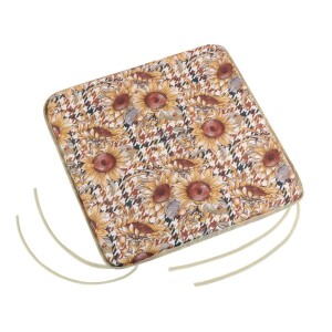 Product detail of Bellatex Sedák EMA hladký Slunečnice, 40 x 40 cm