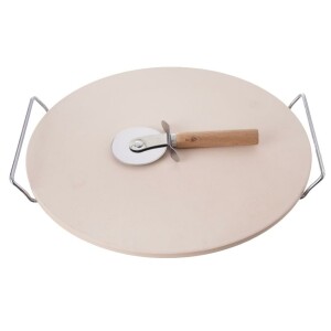 Product detail of Orion Kámen na pečení kamenina/drát+kráječ pr. 33 cm 