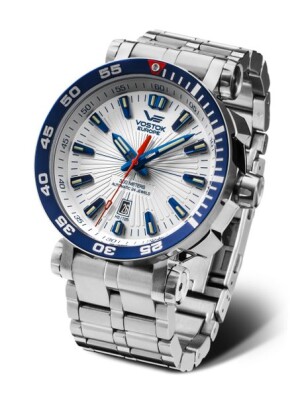 Product detail of Vostok Europe Energia Rocket Stainless Steel Line NH35-575A650B