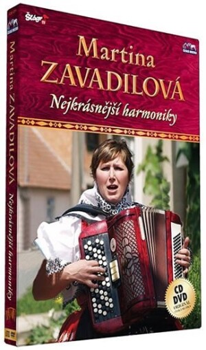 Product detail of Zavadilová Martina - Nejkrásnější harmoniky - CD+DVD